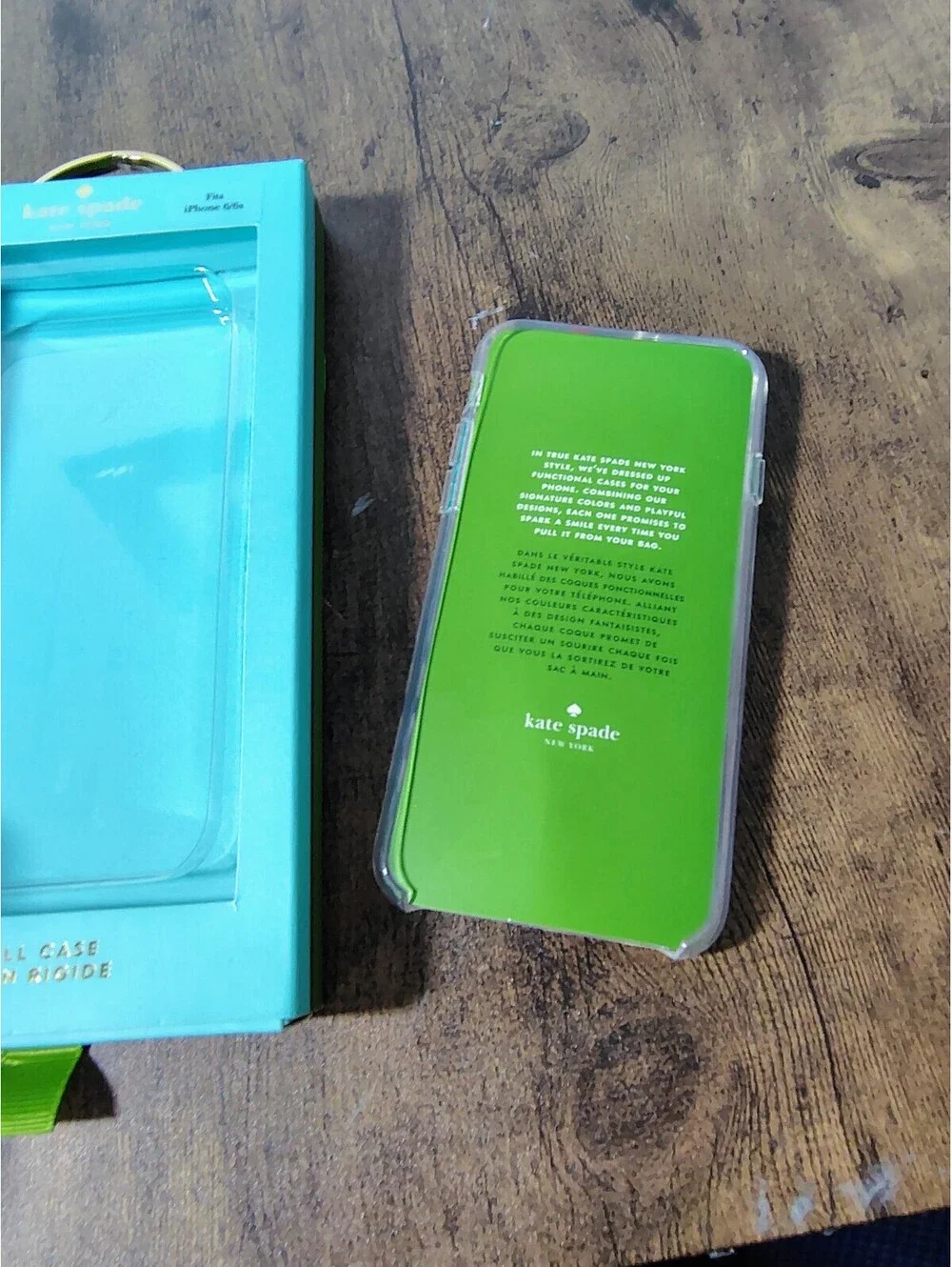 Kate Spade iPhone 6 6s Case Protective Hardshell Multicolor Confetti Dot Open Bx